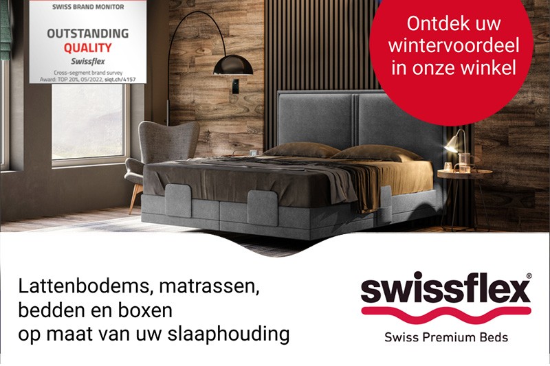 Warm wintervoordeel op het Swissflex bed van uw dromen