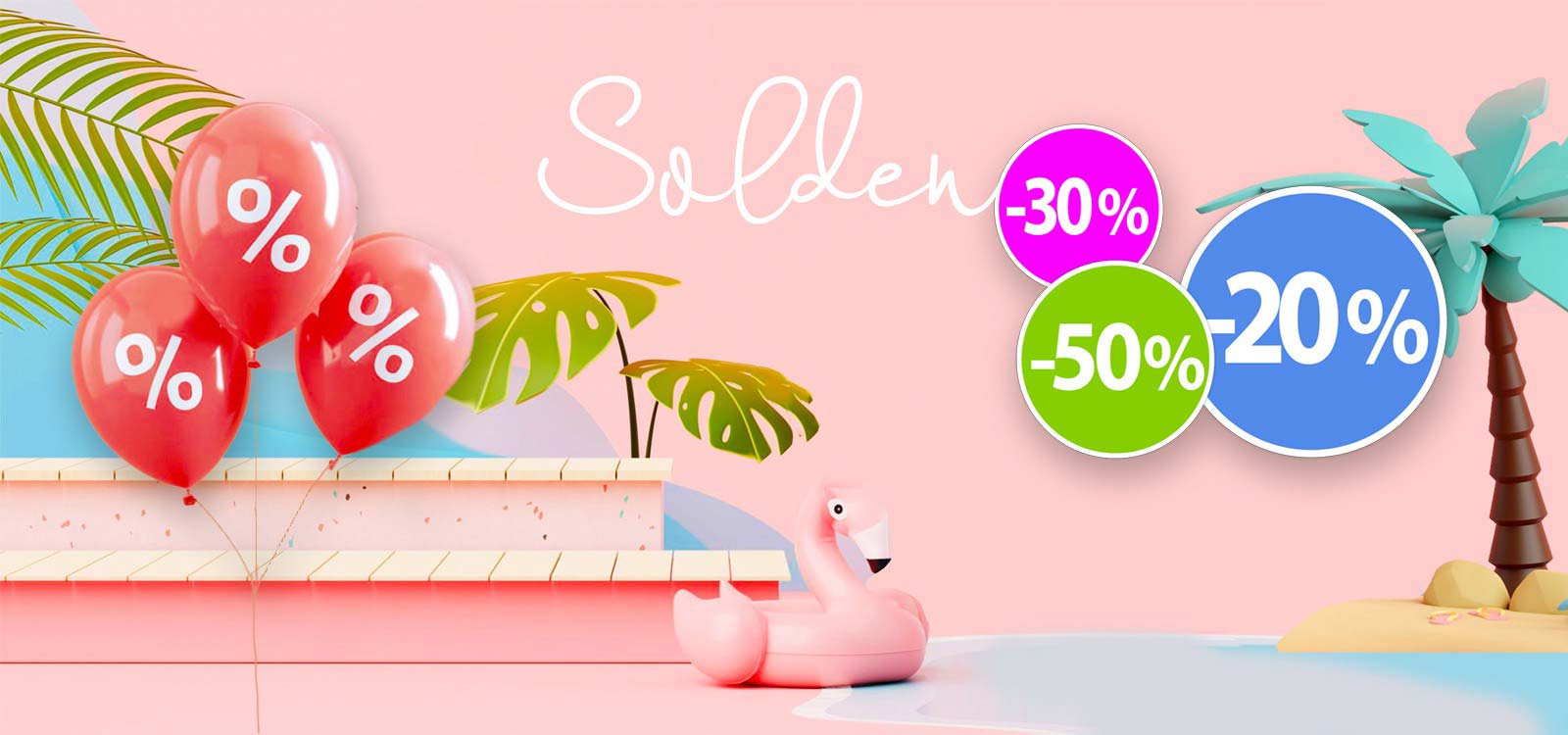 Solden: diverse acties in onze toonzaal